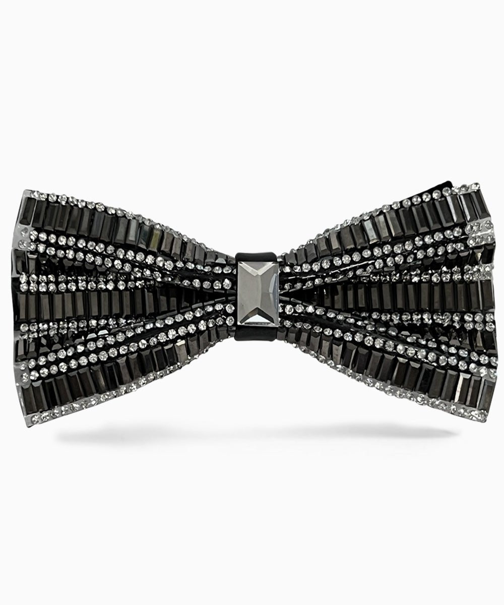Vittorio Farina Men's Jeweled Bow Tie in Gift Box - bj - 09 - Classy Cufflinks