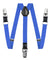Vittorio Farina Boy's Clip End Suspender with Silver Hardware in Gift Box: 70% Polyester & 30% - boys - suspender - royal - Classy Cufflinks