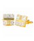 Vittorio Vico Gold Iced Wedding Cufflinks in Gift Box: CL100x Series