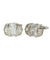 Vittorio Vico Silver Iced Wedding Cufflinks in Gift Box: CL105x Series