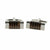 Vittorio Vico Gold & Silver Oversized Cufflinks (CL2000 Series Ver. 02) - CL-2241 - Classy Cufflinks