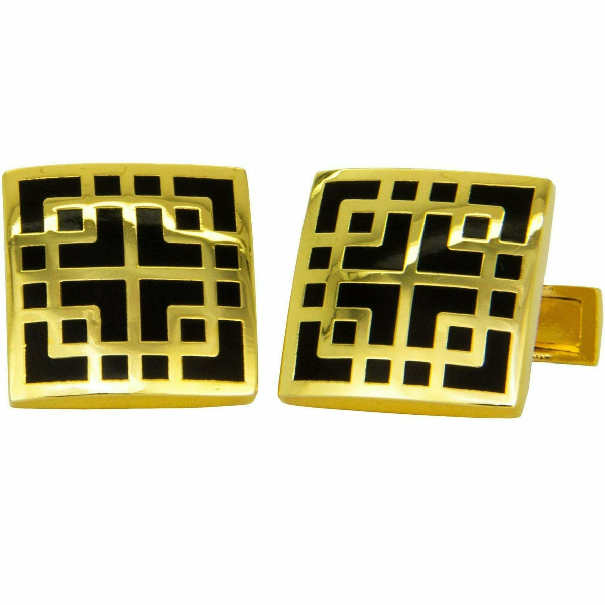 Vittorio Vico Gold &amp; Silver Novelty Cufflinks (CL 6000 Series Ver. 01) by Classy Cufflinks - CL-6107 - Classy Cufflinks