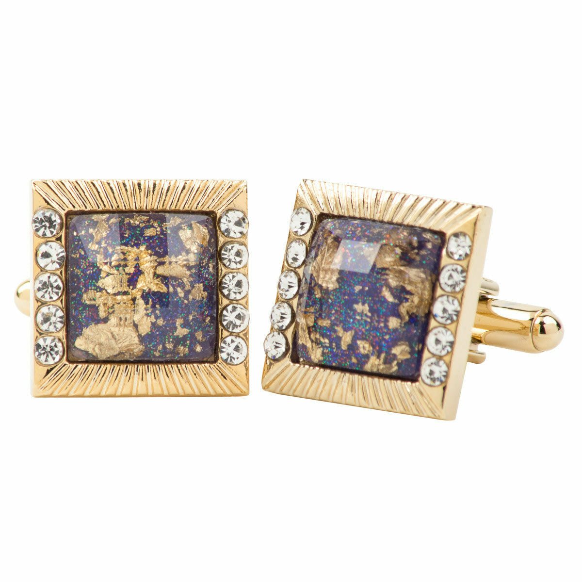 Vittorio Vico Gold &amp; Silver Novelty Cufflinks (CL 6000 Series Ver. 02) by Classy Cufflinks - CL-6188S - Classy Cufflinks