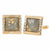 Vittorio Vico Gold & Silver Novelty Cufflinks (CL 6000 Series Ver. 02) by Classy Cufflinks - CL-6190G - Classy Cufflinks