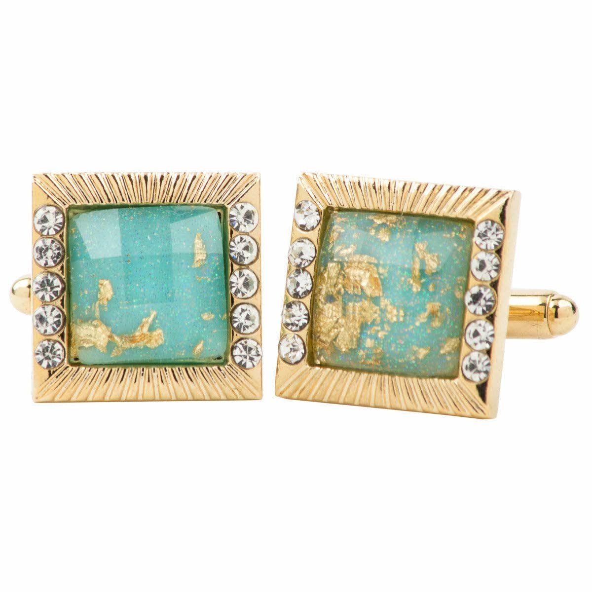 Vittorio Vico Gold &amp; Silver Novelty Cufflinks (CL 6000 Series Ver. 02) by Classy Cufflinks - CL-6191G - Classy Cufflinks