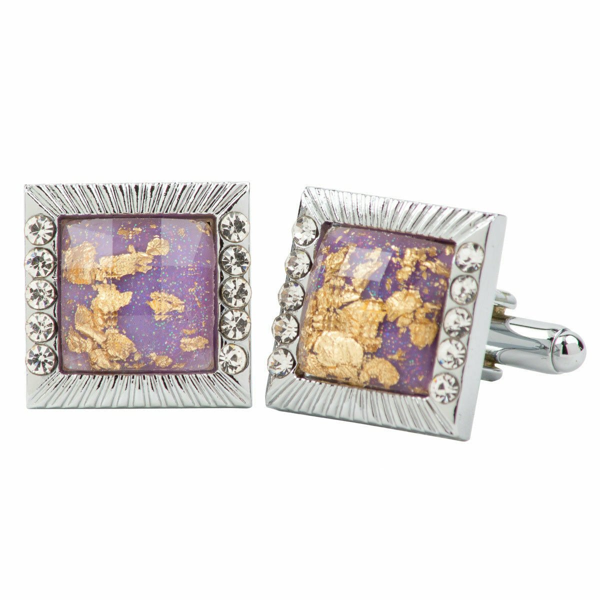 Vittorio Vico Gold &amp; Silver Novelty Cufflinks (CL 6000 Series Ver. 02) by Classy Cufflinks - CL-6192S - Classy Cufflinks