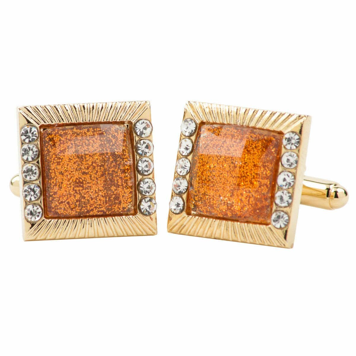 Vittorio Vico Gold &amp; Silver Novelty Cufflinks (CL 6000 Series Ver. 02) by Classy Cufflinks - CL-6193G - Classy Cufflinks
