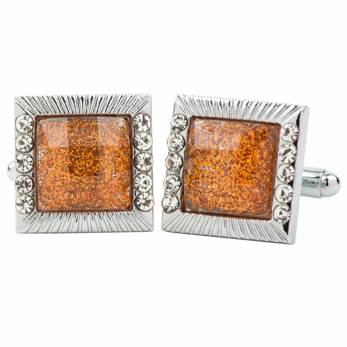 Vittorio Vico Gold &amp; Silver Novelty Cufflinks (CL 6000 Series Ver. 02) by Classy Cufflinks - CL-6193S - Classy Cufflinks