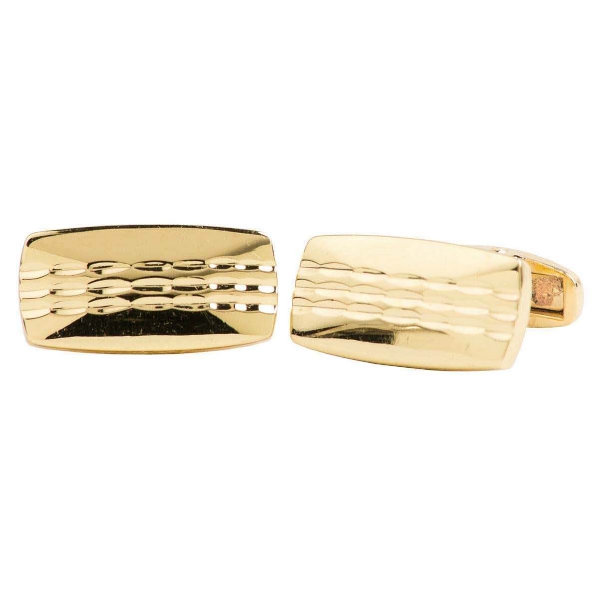 Vittorio Vico Gold &amp; Silver Novelty Cufflinks (CL 6000 Series Ver. 03) by Classy Cufflinks - CL-6213 - Classy Cufflinks