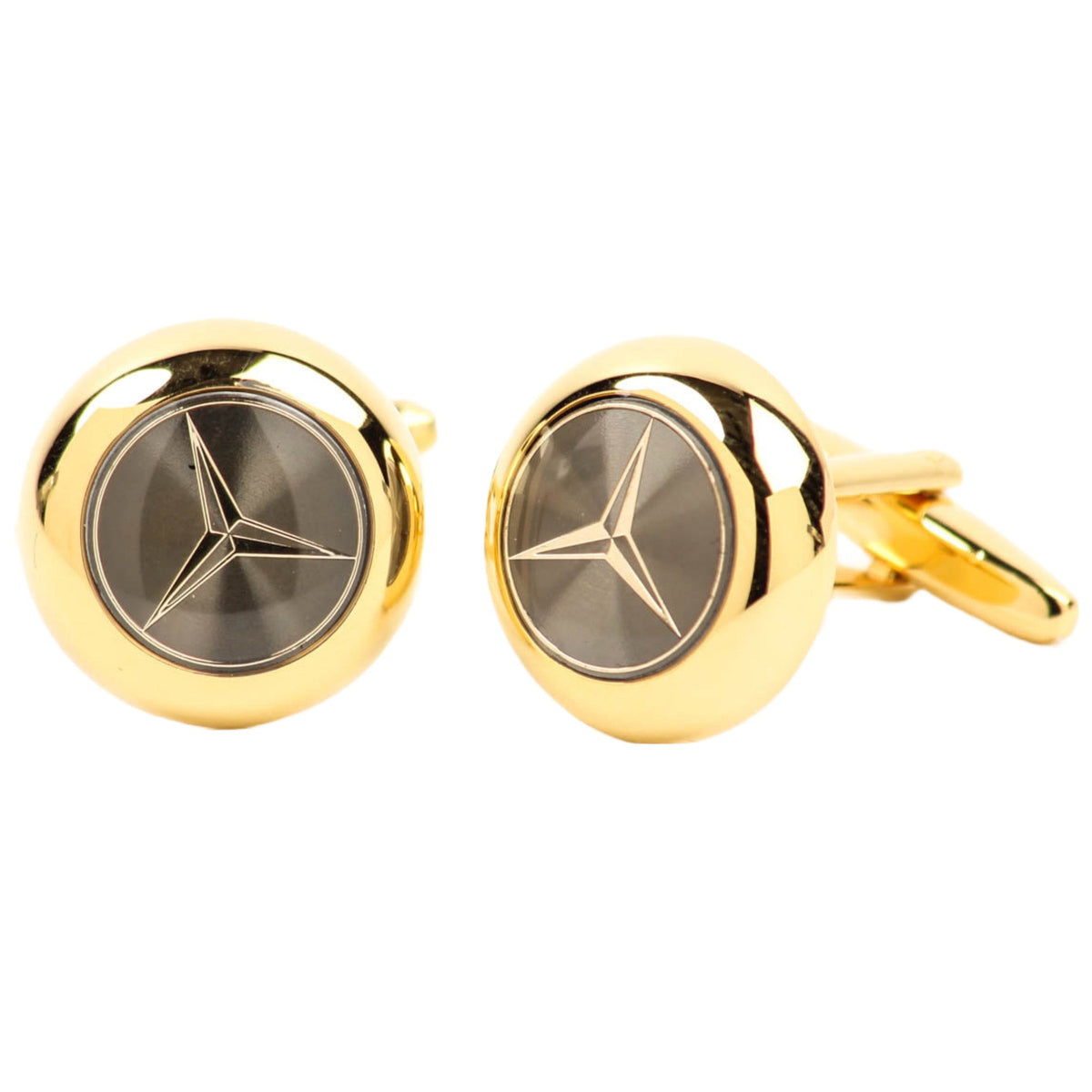 Vittorio Vico Gold &amp; Silver Fine Novelty Cufflinks (CL 8000 Series) - CL-8160G - Classy Cufflinks