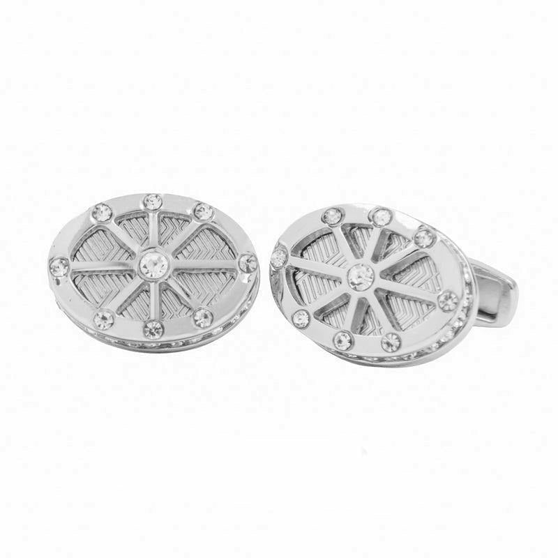 Vittorio Vico Gold &amp; Silver Fine Novelty Cufflinks (CL 8000 Series) - cl-8178 - Classy Cufflinks