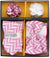 Vittorio Farina Men's Design Necktie, Bow Tie, Pocket Squares and Flower Lapel Pin in a Gift Box