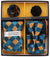 Vittorio Farina Men's Design Necktie, Bow Tie, Pocket Squares and Flower Lapel Pin in a Gift Box