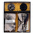 Vittorio Farina Men's Design Necktie, Bow Tie, Pocket Squares and Flower Lapel Pin in a Gift Box - GB - NHBL - D_21054 - Classy Cufflinks
