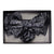 Vittorio Farina Men's Design XL Bow Tie, Pocket Square and Flower Lapel Pin in Gift Box - GB - XLBHL_2139 - Classy Cufflinks