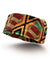 Vittorio Farina Kente Kufi Hat for Men and Women – African Kufi Hat Ideal for Cultural Attire, Outfit & Costume - HAT_Kufi_Kente #2 - Classy Cufflinks