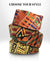 Vittorio Farina Kente Kufi Hat for Men and Women – African Kufi Hat Ideal for Cultural Attire, Outfit & Costume - HAT_Kufi_Kente #4 - Classy Cufflinks