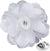Vittorio Vico Men's Formal Solid Flower Lapel Pin: Flower Pin Suit Accessories Pins for Suit or Tuxedo - lapelsolid-21white - Classy Cufflinks