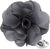 Vittorio Vico Men's Formal Solid Flower Lapel Pin: Flower Pin Suit Accessories Pins for Suit or Tuxedo - lapelsolid-23silvergrey - Classy Cufflinks