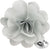 Vittorio Vico Men's Formal Solid Flower Lapel Pin: Flower Pin Suit Accessories Pins for Suit or Tuxedo - lapelsolid-66LightSlvr - Classy Cufflinks