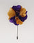 Vittorio Vico Unisex Satin Stick Flower Lapel Pin - lapelstick - TT - F035 - Classy Cufflinks