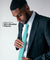 Vittorio Farina Men's Satin Skinny Necktie - N - SKINNY_AQUA - Classy Cufflinks
