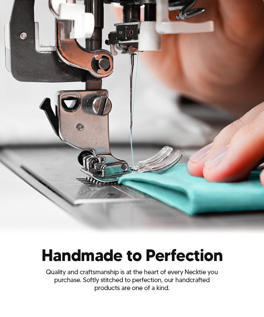 Vittorio Farina Men's Satin Skinny Necktie - N - SKINNY_AQUA - Classy Cufflinks