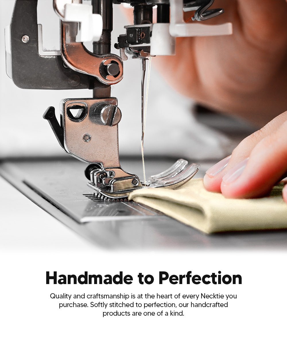 Vittorio Farina Men's Satin Skinny Necktie - N - SKINNY_BEIGE - Classy Cufflinks