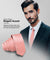 Vittorio Farina Men's Satin Skinny Necktie - N - SKINNY_BLUSH - Classy Cufflinks