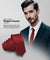 Vittorio Farina Men's Satin Skinny Necktie - N - SKINNY_BURGUNDY - Classy Cufflinks
