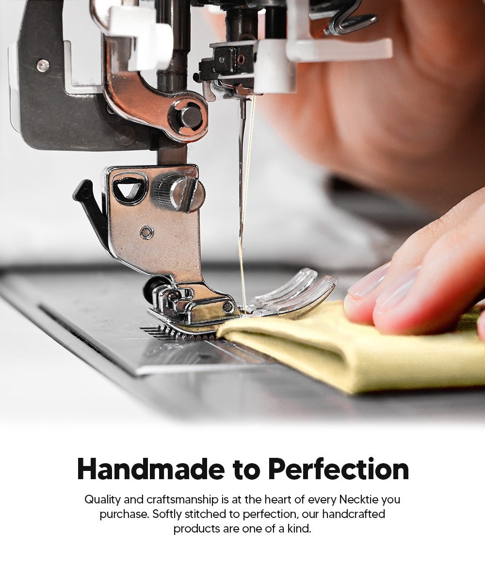 Vittorio Farina Men's Satin Skinny Necktie - N - SKINNY_CHAMPAGNE - Classy Cufflinks