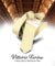 Vittorio Farina Men's Satin Skinny Necktie - N - SKINNY_CHAMPAGNE - Classy Cufflinks