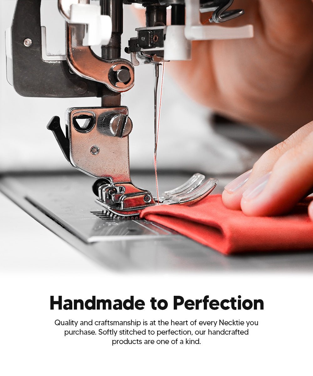 Vittorio Farina Men's Satin Skinny Necktie - N - SKINNY_CORAL - Classy Cufflinks