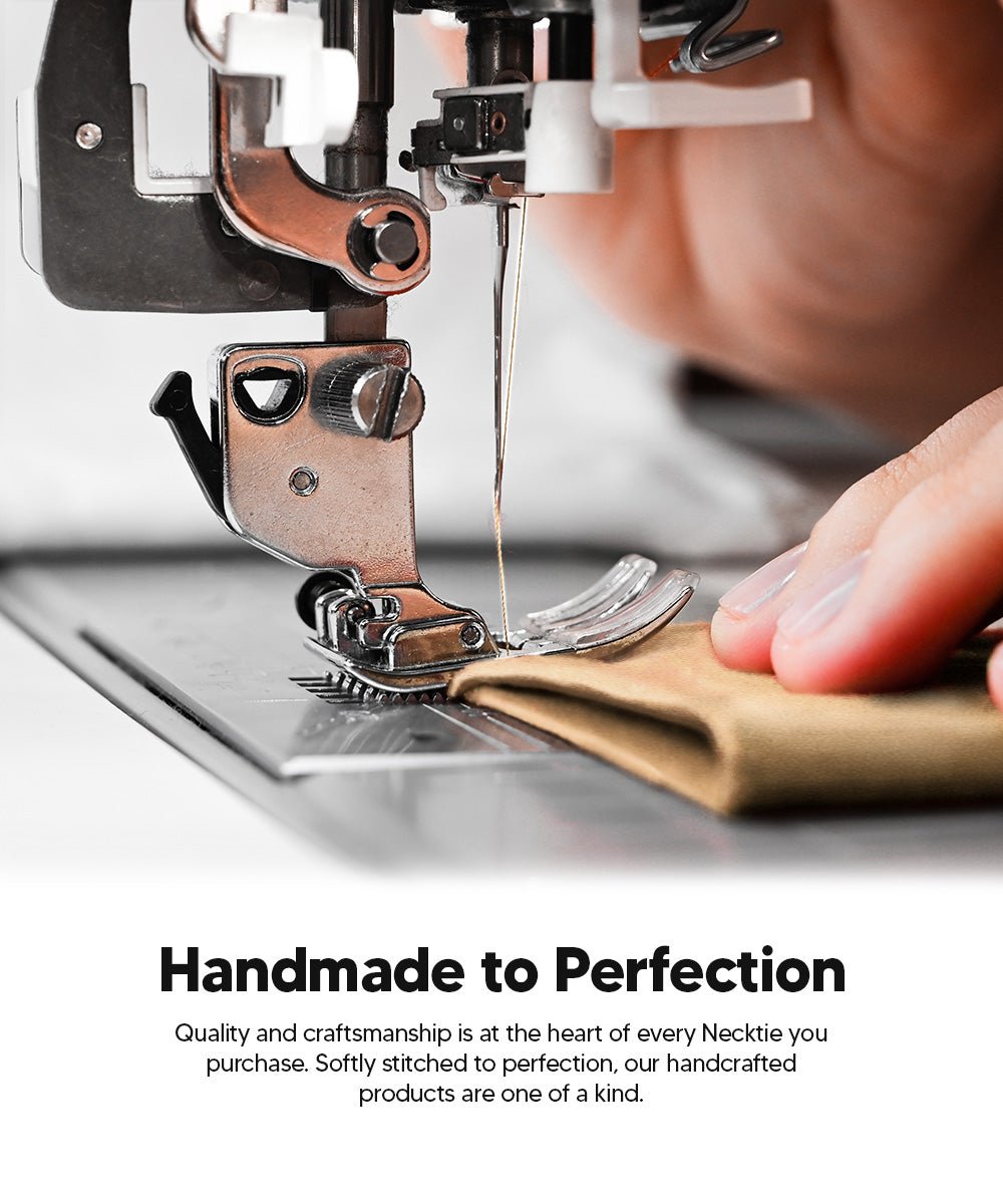 Vittorio Farina Men's Satin Skinny Necktie - N - SKINNY_DARK - PEACH - Classy Cufflinks