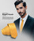 Vittorio Farina Men's Satin Skinny Necktie - N - SKINNY_GOLD - Classy Cufflinks