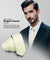 Vittorio Farina Men's Satin Skinny Necktie - N - SKINNY_IVORY - Classy Cufflinks