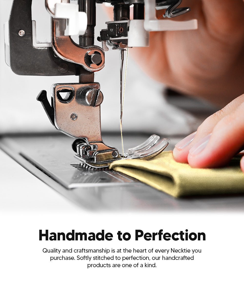 Vittorio Farina Men's Satin Skinny Necktie - N - SKINNY_MAIZE - Classy Cufflinks