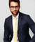 Vittorio Farina Men's Satin Skinny Necktie - N - SKINNY_MAIZE - Classy Cufflinks