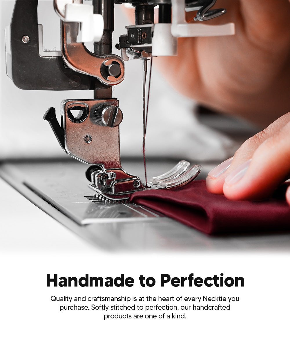 Vittorio Farina Men's Satin Skinny Necktie with Rhinestones - N - SKINNY - R_BURGUNDY - Classy Cufflinks