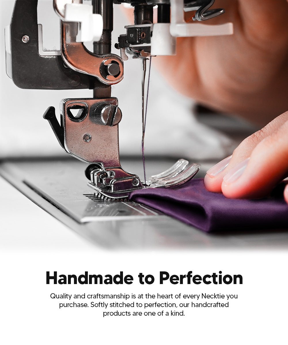 Vittorio Farina Men's Satin Skinny Necktie with Rhinestones - N - SKINNY - R_PLUM - Classy Cufflinks