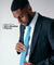 Vittorio Farina Men's Satin Skinny Necktie - N - SKINNY_TURQUOISE - Classy Cufflinks