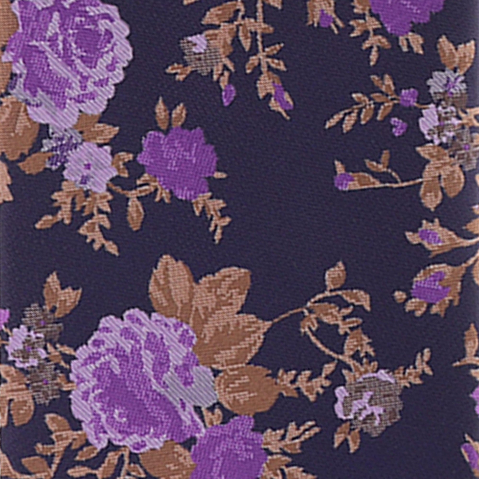 Vittorio Farina Floral Designer Necktie & Pocket Square - NH-D-1086 - Classy Cufflinks