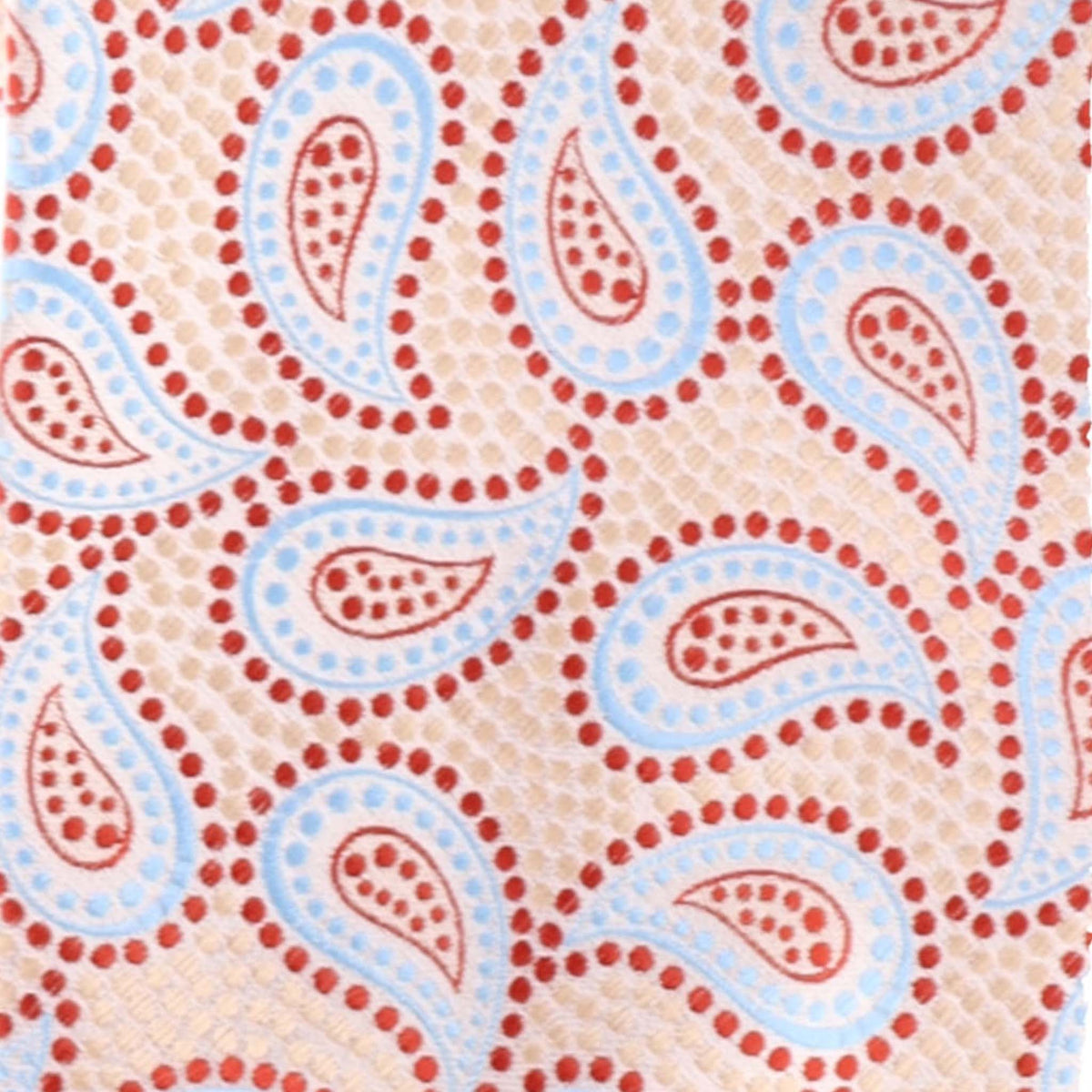 Vittorio Farina Paisley Designer Necktie &amp; Pocket Square - NH-D-1145 - Classy Cufflinks