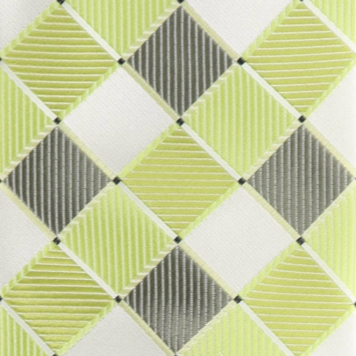 Vittorio Farina Geometric Designer Necktie &amp; Pocket Square - NH-D-1164 - Classy Cufflinks