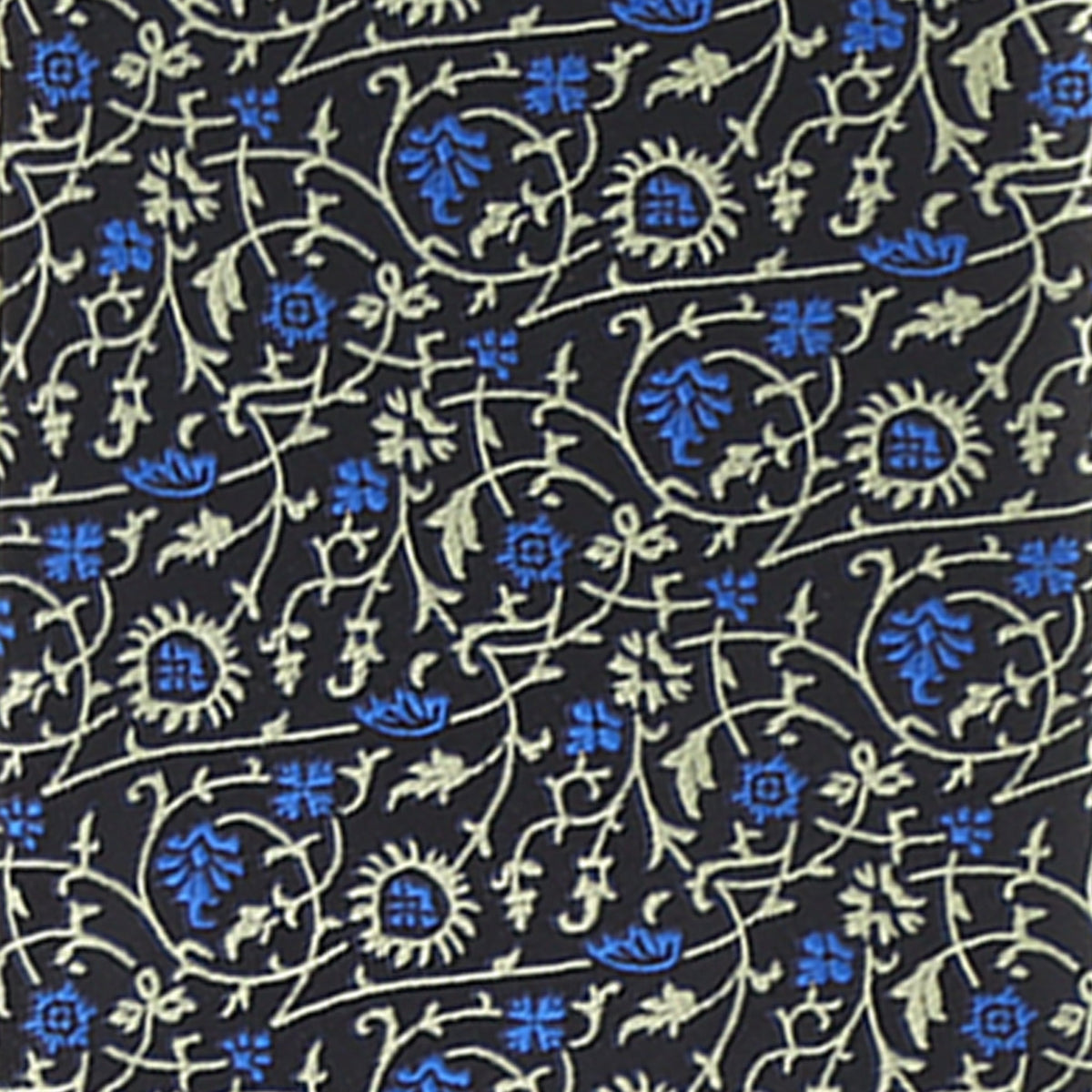 Vittorio Farina Floral Designer Necktie &amp; Pocket Square - NH-D-1201 - Classy Cufflinks