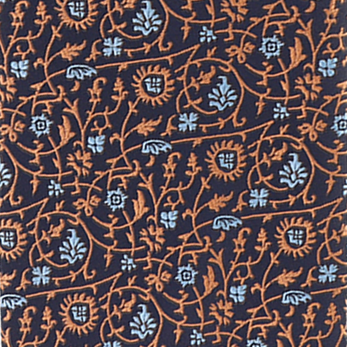 Vittorio Farina Floral Designer Necktie &amp; Pocket Square - NH-D-1202 - Classy Cufflinks