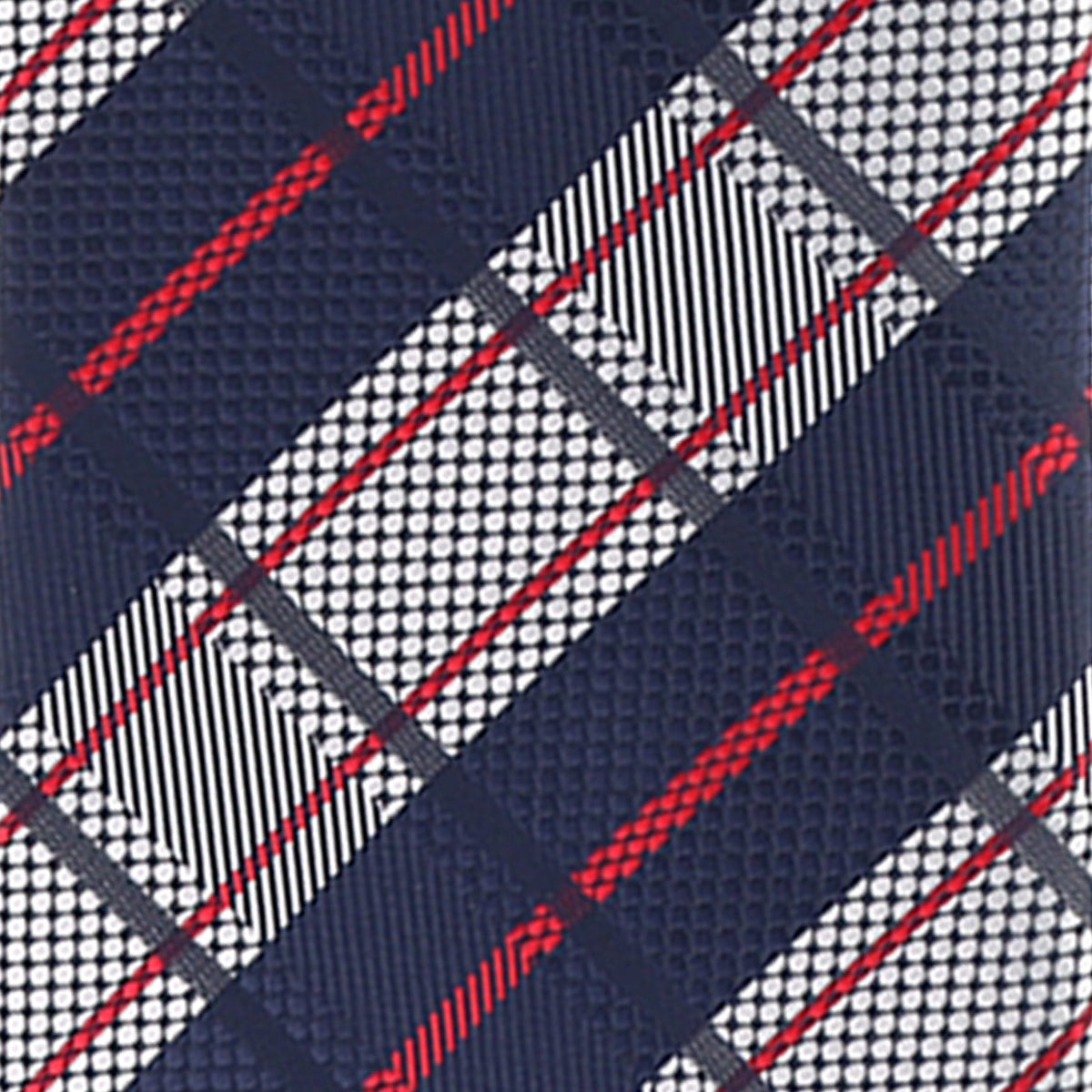 Vittorio Farina Geometric Designer Necktie &amp; Pocket Square - NH-D-1261 - Classy Cufflinks