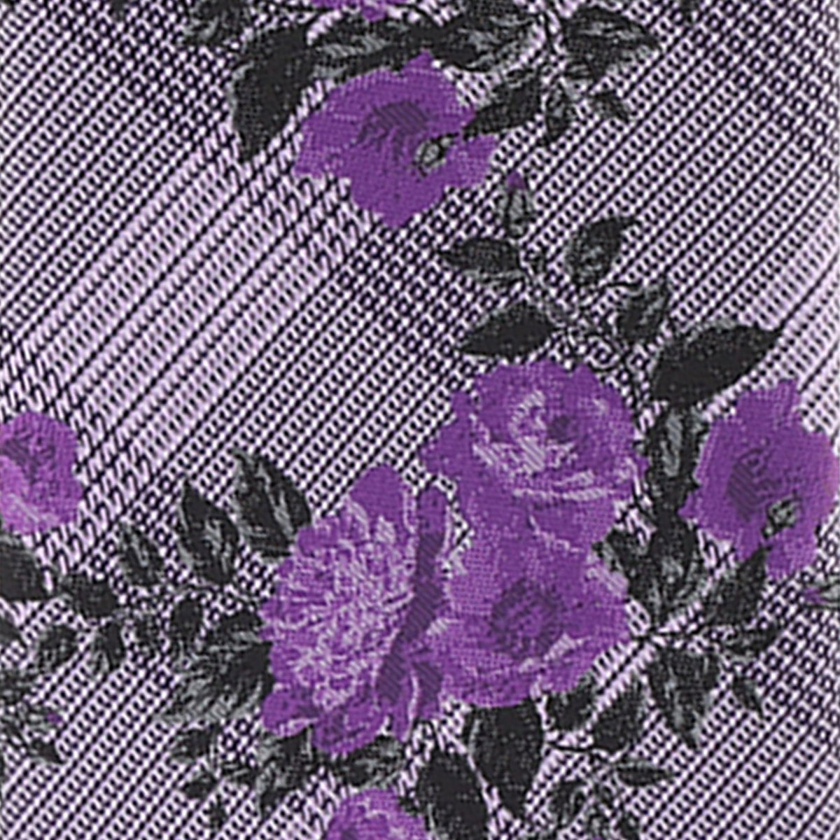 Vittorio Farina Floral Designer Necktie &amp; Pocket Square - NH-D-1225 - Classy Cufflinks