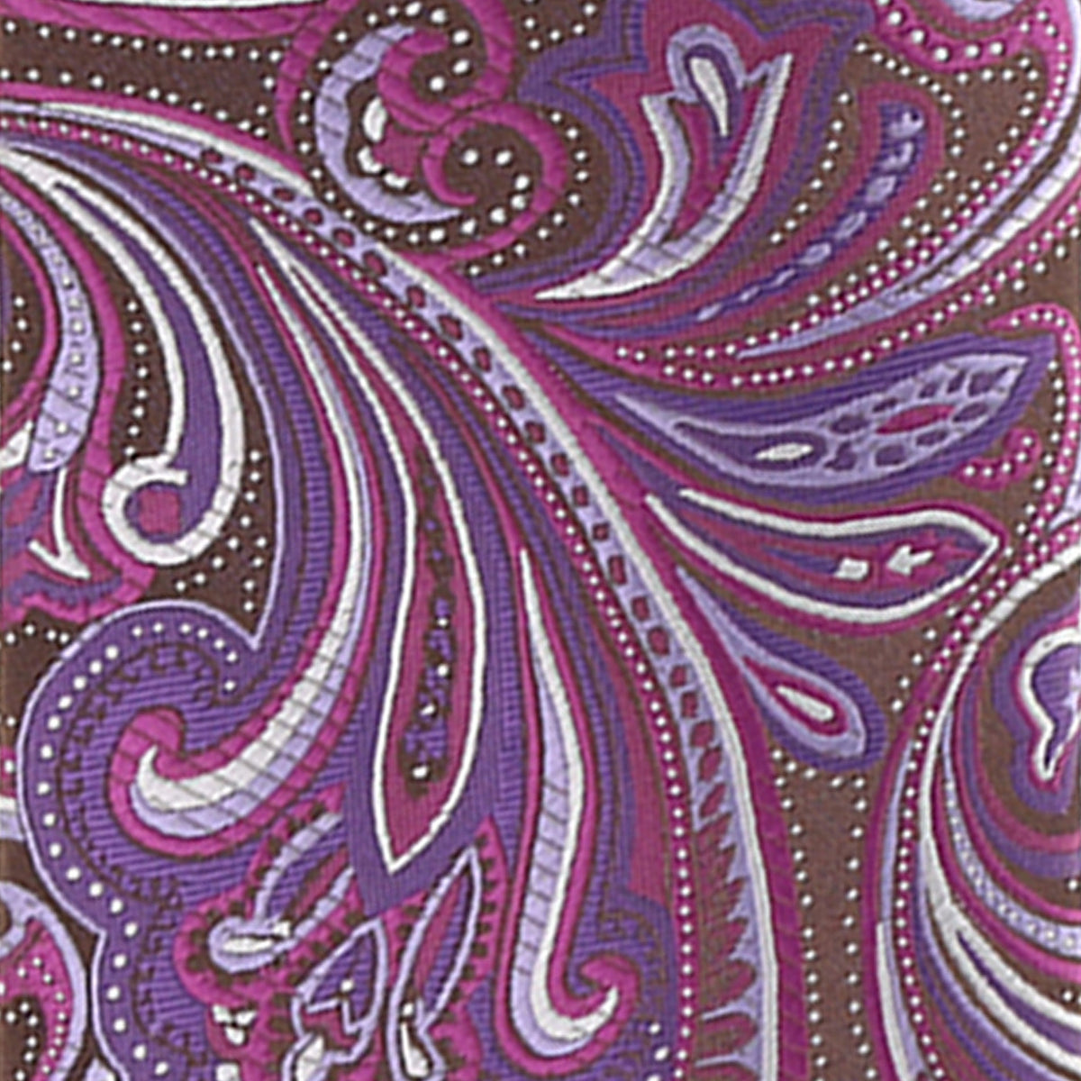 Vittorio Farina Paisley Designer Necktie &amp; Pocket Square - NH-D-1240 - Classy Cufflinks