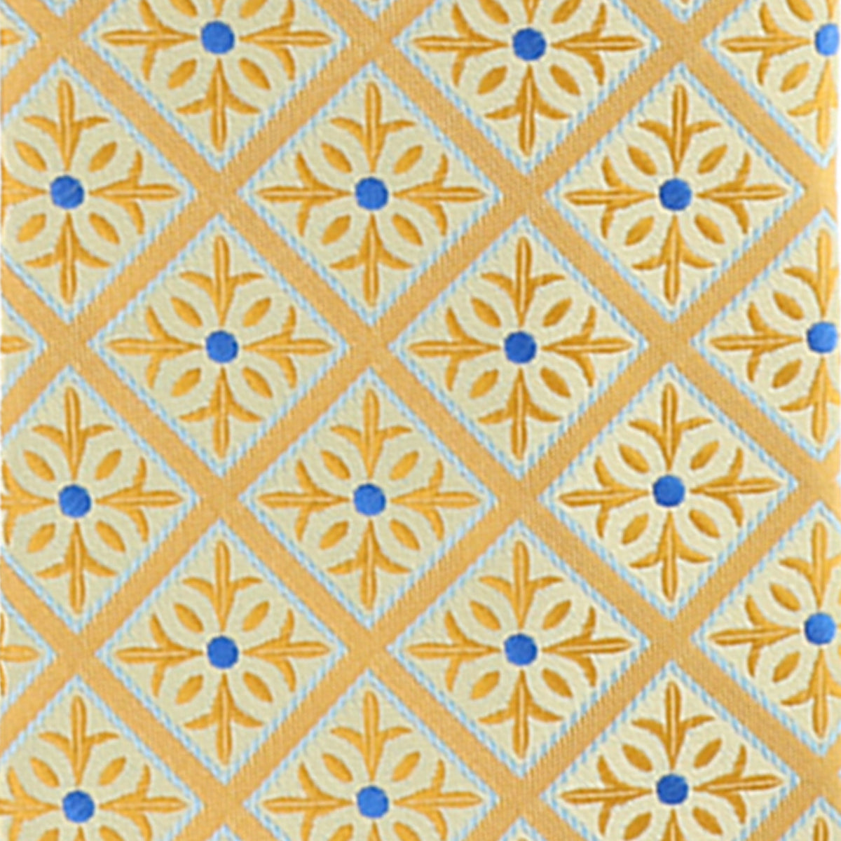 Vittorio Farina Geometric Designer Necktie &amp; Pocket Square - NH-D-1261 - Classy Cufflinks